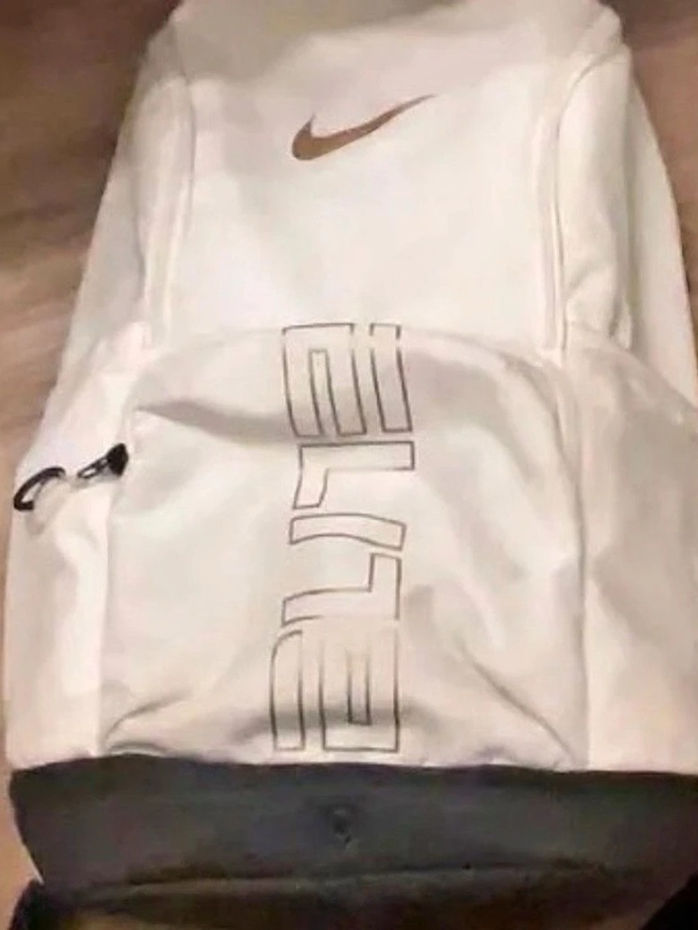 Nike Hoops Elite Backpack DX9786-100 White & Black